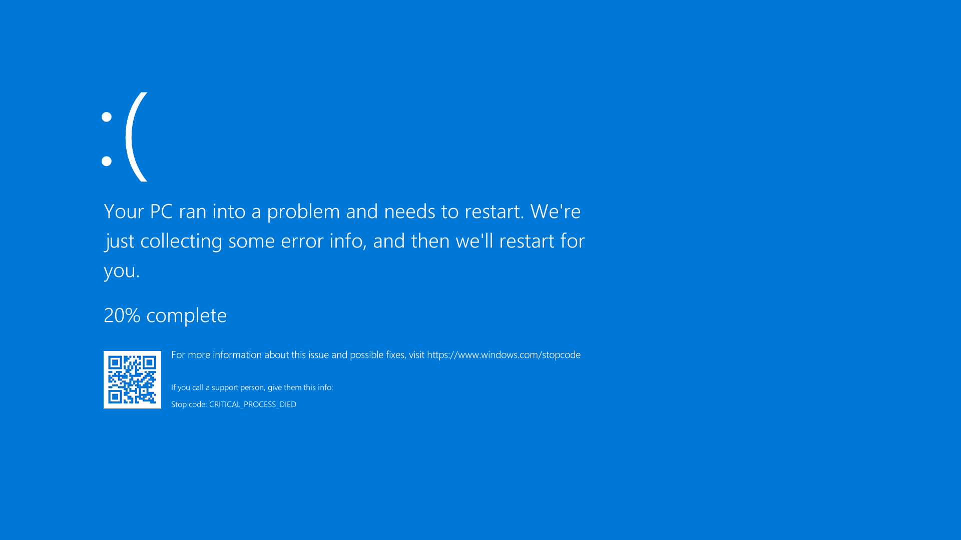 BSOD kmode exception not handled